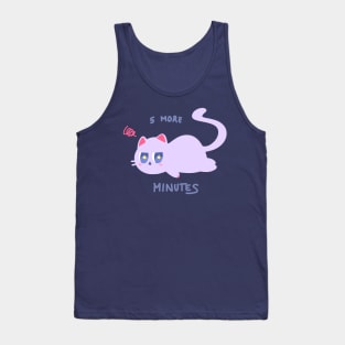 Lazy Catto Tank Top